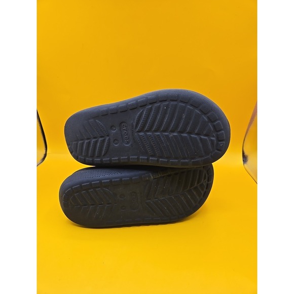 Crocs Cutie Crush Disco Dance Party Platform Clogs Kids Black Multi Stars J4 - Picture 4 of 5